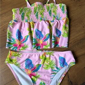 Tropical Printed Swimsuit
